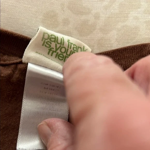 Brown Graphic T-Shirt with Sheep Design - Picture 3 of 3